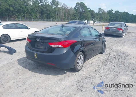2013 Hyundai Elantra Gls from USA, damaged, VIN 5NPDH4AE3DH216896